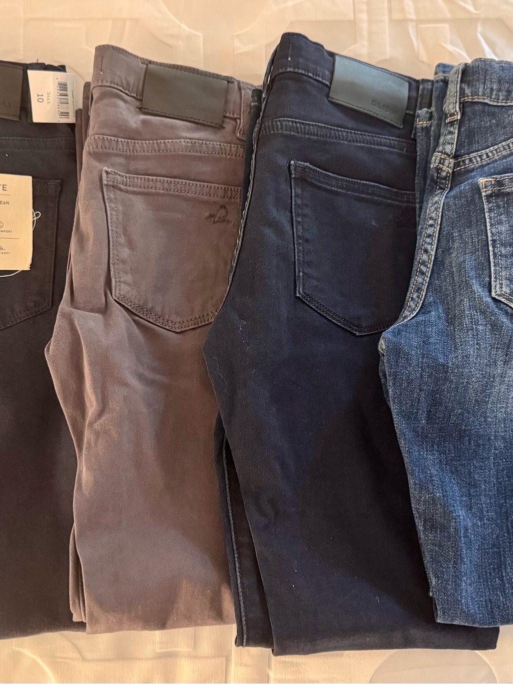 4 Pairs Of Boys Slim Stretch Jeans